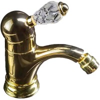 Смеситель для биде Boheme Crystal 286-CRST Золото латунь