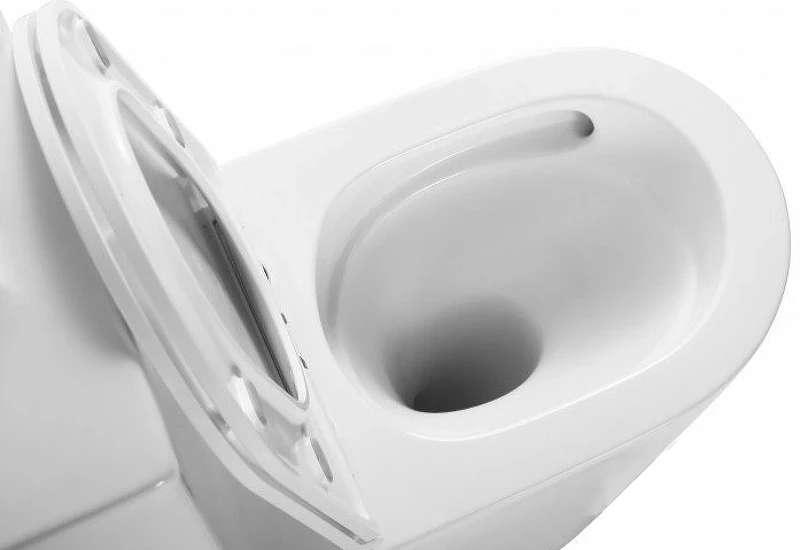 Унитаз компакт beWash Aldo BKBWT401670 Белый матовый с бачком и сиденьем Микролифт фарфор напольный