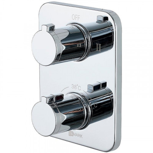 Смеситель для душа Lemark Yeti LM7847C с термостатом Хром