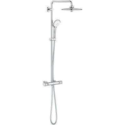 Душевая система Grohe Euphoria 260 27296003 с термостатом Хром латунь на стену