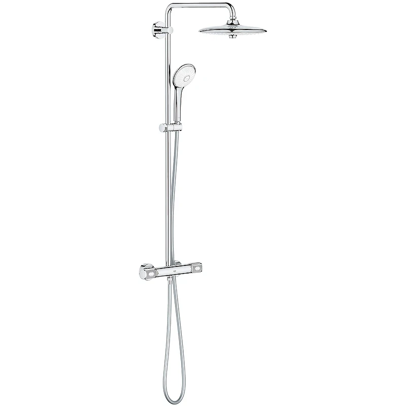 Душевая система Grohe Euphoria 260 27296003 с термостатом Хром латунь на стену