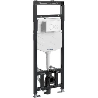 Инсталляция WasserKRAFT Alme 15TLT.010.ME.WH02 для унитаза с Белой клавишей смыва