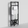 Инсталляция WasserKRAFT Alme 15TLT.010.ME.WH02 для унитаза с Белой клавишей смыва