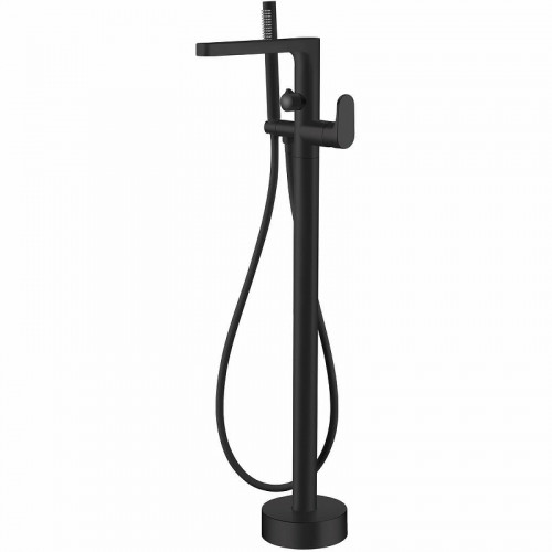 Смеситель для ванны Boheme Spectre 459-B Черный латунь на пол