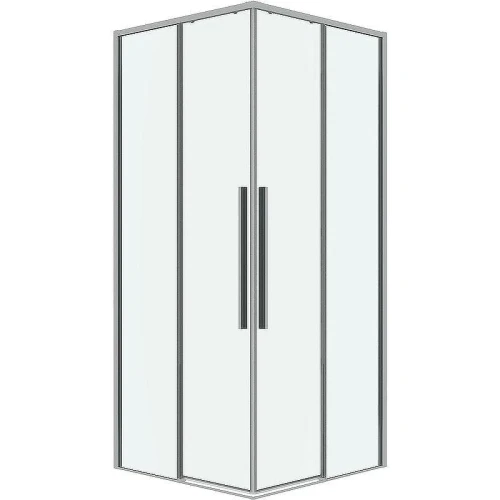 Душевой уголок Grossman Galaxy 100х100 300.K33.01.1010.10.00 профиль Хром стекло прозрачное