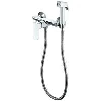 Гигиенический душ со смесителем Haiba HB55176 Хром латунь на стену