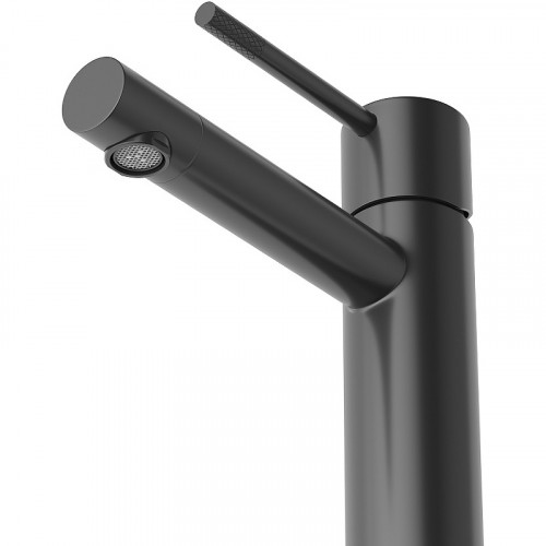 Смеситель для раковины Cezares Relax RELAX-LS2-NOP Черный матовый нержавеющая сталь