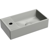 Раковина Ceramicanova Element 41 R CN6051RMH Антрацит матовый фарфор подвесная