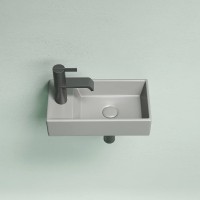 Раковина Ceramicanova Element 41 R CN6051RMH Антрацит матовый фарфор подвесная