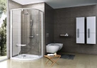 Душевой уголок Ravak Pivot PSKK3 90x90 37677100Z1 профиль Белый стекло Transparent