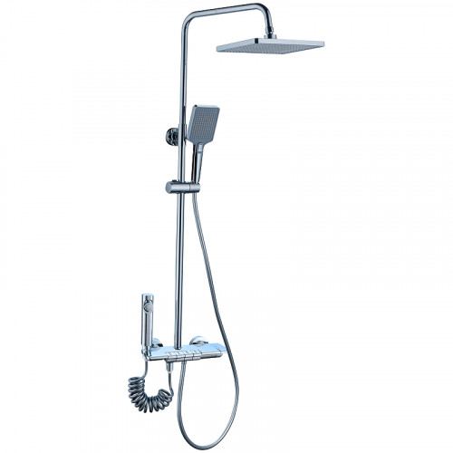Душевая система Royce Abby RCS-110304CR Хром латунь на стену