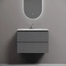 Тумба под раковину Sancos Folk 70 FL70GS подвесная Grey soft