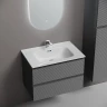 Тумба под раковину Sancos Folk 70 FL70GS подвесная Grey soft