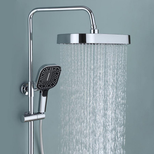 Душевая система ALMAes Doris GK-0346 с термостатом цвет Хром