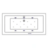 Акриловая ванна Whitecross Savia Duo 170x80 0103.170080.100.RELAX.BR с гидромассажем