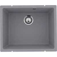 Кухонная мойка Ulgran Quartz Underground 500-05 Бетон искусственный камень (литьевой мрамор) встраиваемый