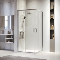 Душевой уголок RGW Passage PA-39 80x80 03083988-11 профиль Хром стекло прозрачное