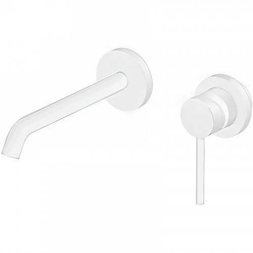 Смеситель для раковины Gattoni Circle Two 9137/91BO Белый матовый