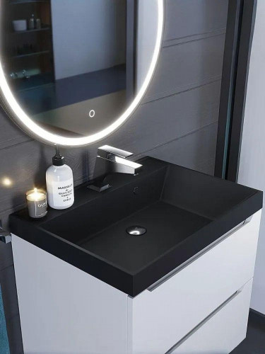 Раковина Uperwood Classic Quartz 80 291030008 цвет Уголь