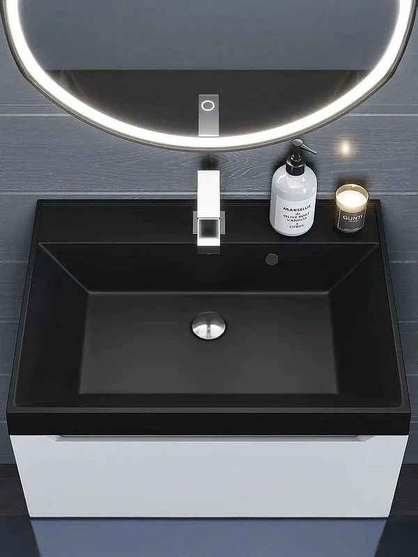 Раковина Uperwood Classic Quartz 80 291030008 цвет Уголь