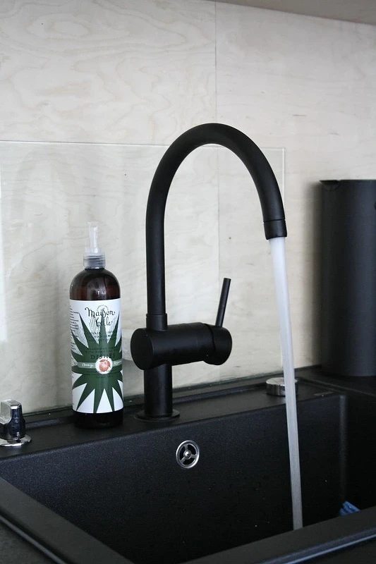 Смеситель для кухни Grohe Minta 32917KS0 Черный бархат латунь