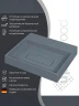 Раковина Uperwood Tanos Quartz 50 RTanosQuartz50B цвет Бетон
