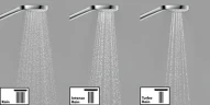 Душевой гарнитур Hansgrohe Croma Select S 26562400 Хром Белый латунь на стену