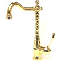Смеситель для раковины Webert Aurora AU831802010 Золото