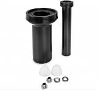 Впускной/выпускной патрубок для унитаза McAlpine FP45R-KIT3 цвет Черный