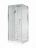 Душевая кабина BelBagno Uno 90х90 L UNO-CAB-A-1-90-C-Cr-Bi-TOP-L без гидромассажа