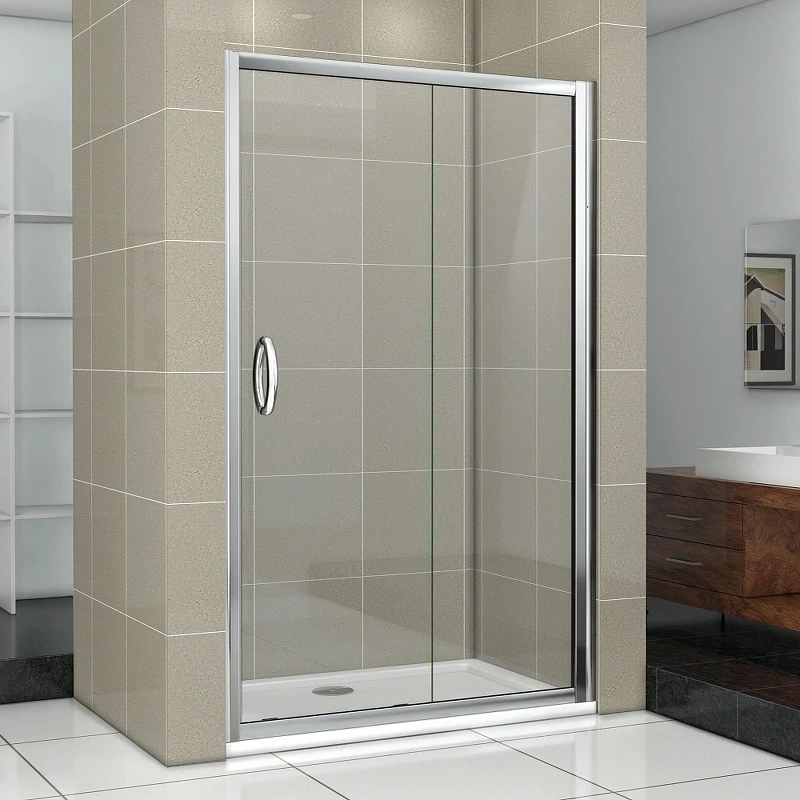 Душевая дверь Good Door Antares WTW-140-C-CH 140 профиль Хром стекло прозрачное