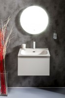 Тумба под раковину Boheme Armadi Art Vallessi 60 837-060-W подвесная White МДФ / ЛДСП