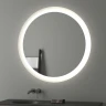 Зеркало Evoform Ledshine d100 BY 2527 с подсветкой 25.5 W - без выключателя - нейтральный белый свет стекло