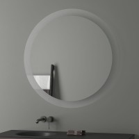 Зеркало Evoform Ledshine d100 BY 2527 с подсветкой 25.5 W - без выключателя - нейтральный белый свет стекло