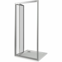 Душевая дверь Good Door Infinity SD-80-C-CH 80 профиль Хром стекло прозрачное