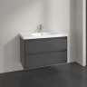 Тумба под раковину Villeroy&Boch Skyla 100 C79900VR подвесная цвет Графит