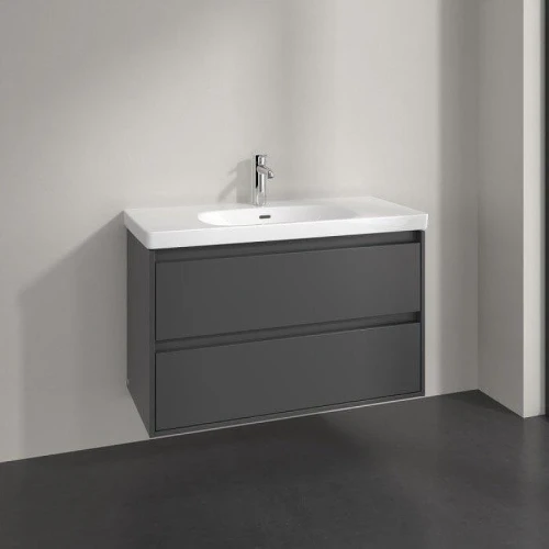 Тумба под раковину Villeroy&Boch Skyla 100 C79900VR подвесная цвет Графит