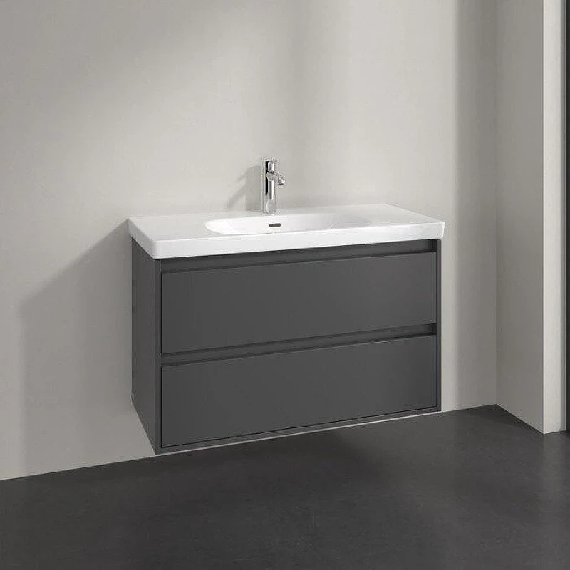 Тумба под раковину Villeroy&Boch Skyla 100 C79900VR подвесная цвет Графит