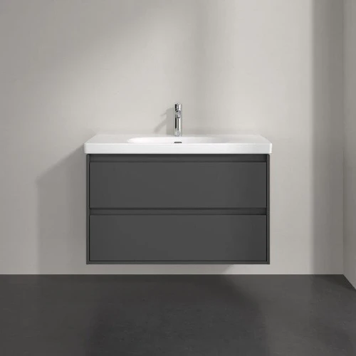 Тумба под раковину Villeroy&Boch Skyla 100 C79900VR подвесная цвет Графит
