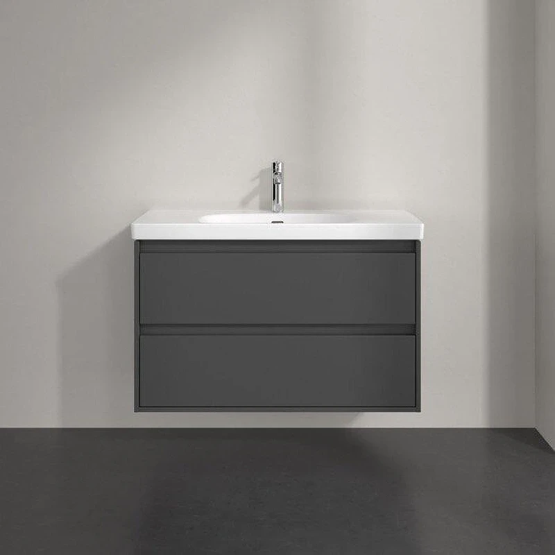 Тумба под раковину Villeroy&Boch Skyla 100 C79900VR подвесная цвет Графит