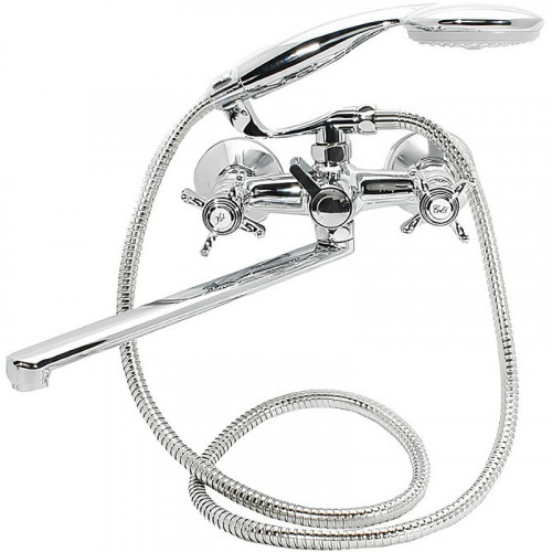 Смеситель для ванны Frap H24 F2124 универсальный Хром латунь на стену