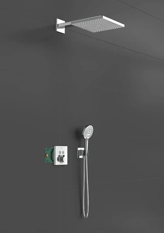 Душевая система Hansgrohe Raindance E 27952000 с термостатом цвет Хром