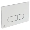 Унитаз с инсталляцией Ideal Standard Prosys Tesi R030501 с сиденьем Микролифт и клавишей смыва Хром