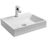 Раковина Ravak Natural 50 XJO01250000 Белая искусственный камень (литьевой мрамор) подвесная, накладная, полувстраиваемая