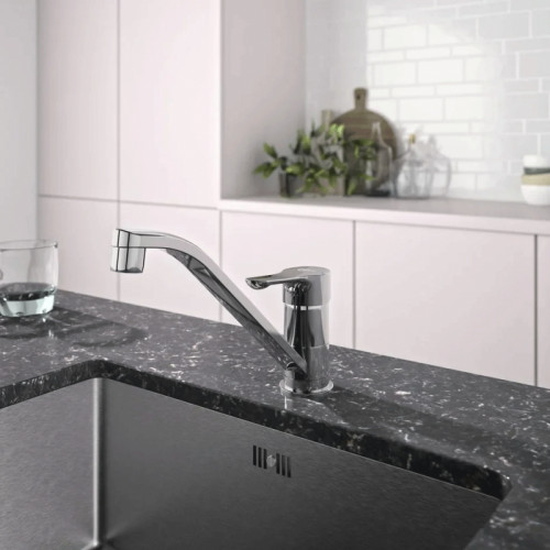 Смеситель для кухни Ideal Standard Alpha BC490AA Хром латунь