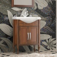 Тумба под раковину Opadiris Мираж 65 00-00007497 Светлый орех МДФ / ЛДСП