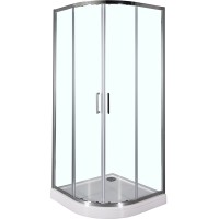 Душевой уголок Aquanet Alfa NAA2142 100x100 профиль Хром стекло прозрачное