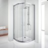 Душевой уголок Aquanet Alfa NAA2142 100x100 профиль Хром стекло прозрачное