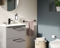 Полотенцедержатель Vitra Origin A4488636 Черный матовый