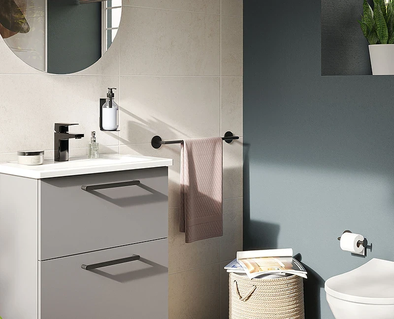 Полотенцедержатель Vitra Origin A4488636 Черный матовый